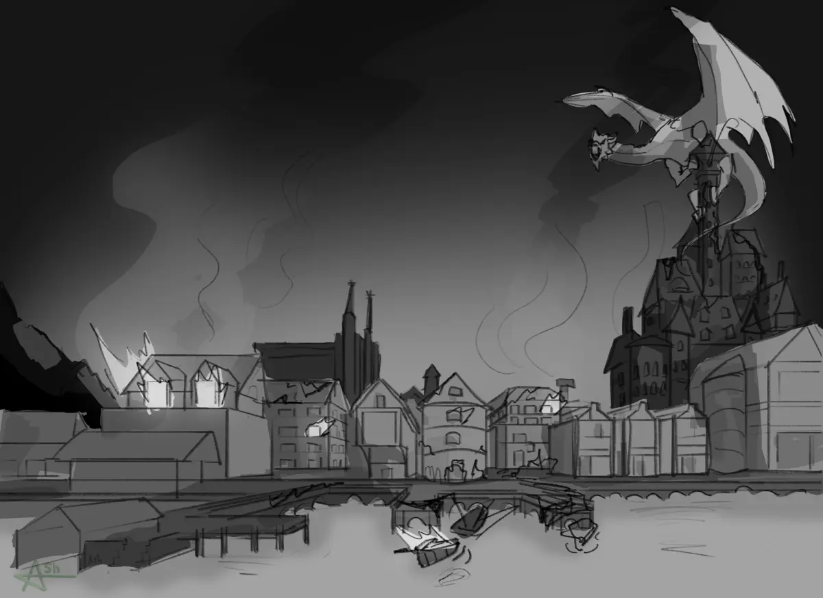 Dragon Terror, by Ash Sinclair