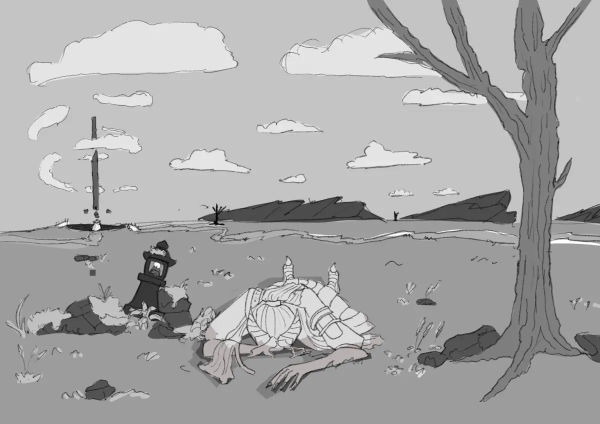 Mei Asleep, by Ash Sinclair